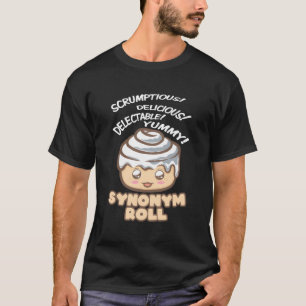 Camiseta Delicioso Delicioso Sinônimo Delicioso e Delicioso