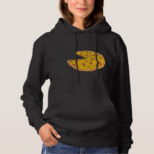 Camiseta Delicioso Design de Pizza em Fatias Cartoon