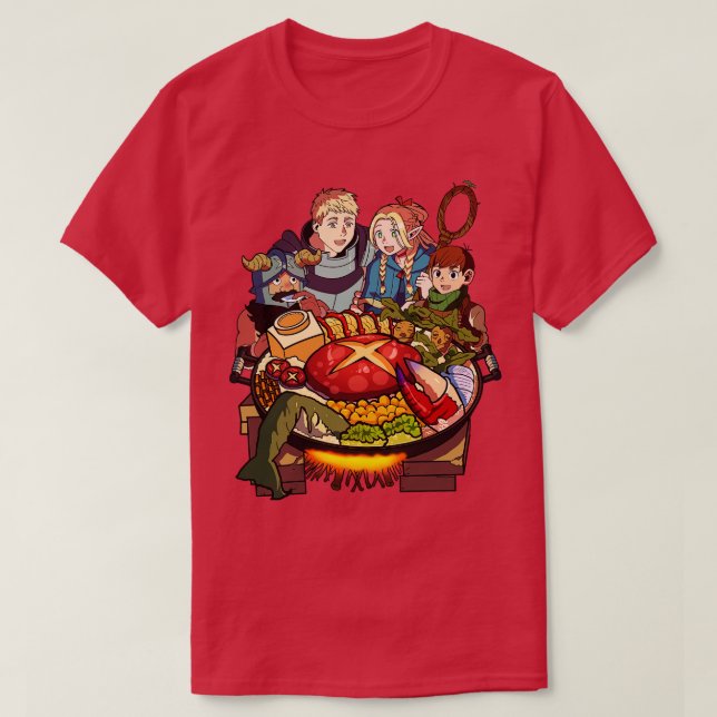 Camiseta Delicioso em Dungeon (Frente do Design)