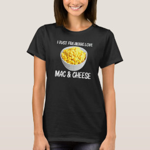 Camiseta Delicioso Macarrão Com Queijo Para Homens Mulheres