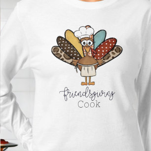 Camiseta Delicioso Peru no Dia de Ação de Graças Avental En