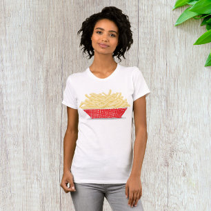 Camiseta Deliciosos Fries Franceses - Comida Rápida