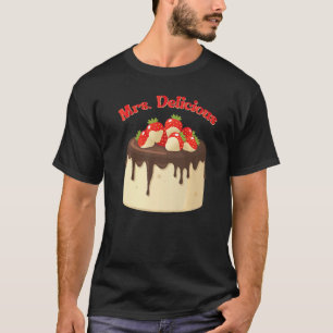Camiseta Delicious Cake Baking Pastelaria Decora