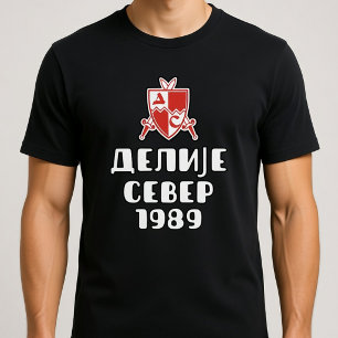 Camiseta Delije Norte 1989 Brasão