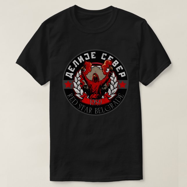 Camiseta Delije Norte 1989 Estrela (Frente do Design)