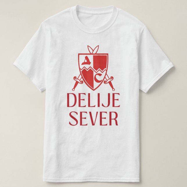 Camiseta Delije Sever (Frente do Design)