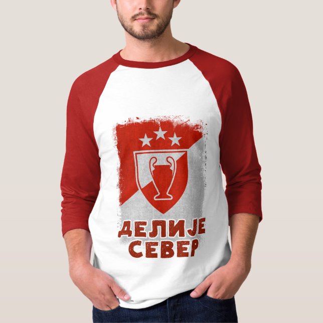 Camiseta Delije Sever Crvena Zvezda Beograd Trophy (Frente)