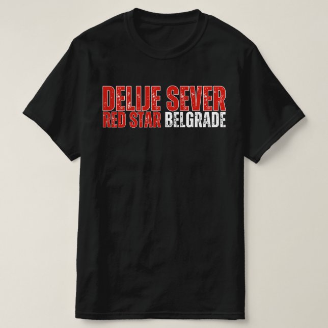 Camiseta Delije Sever Red Star Belgrado (Frente do Design)