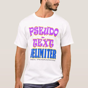 Camiseta Delimitador de Pseudo-Texto na Programação do Cobo