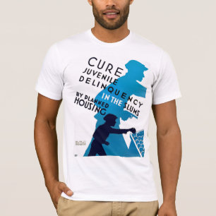 Camiseta Delinquência juvenil da cura
