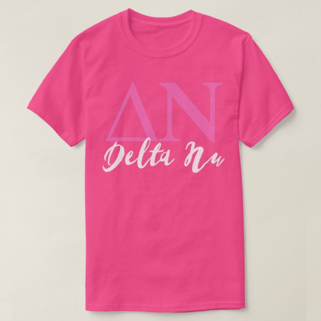 Camiseta Delta Nu (Frente do Design)