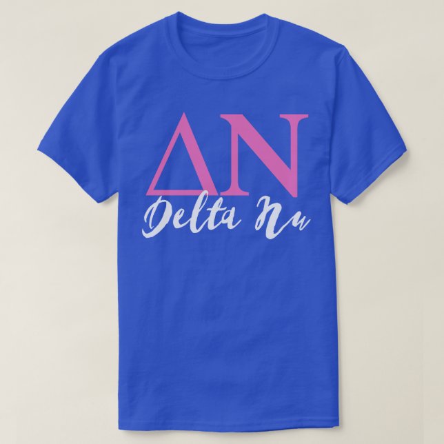 Camiseta Delta Nu (Frente do Design)
