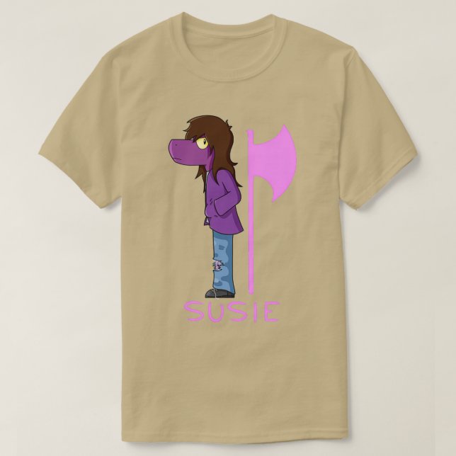 Camiseta Deltarune Susie (Frente do Design)