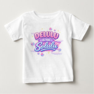 Camiseta Delulu é o Solulu – Estética Kawaii Fofa