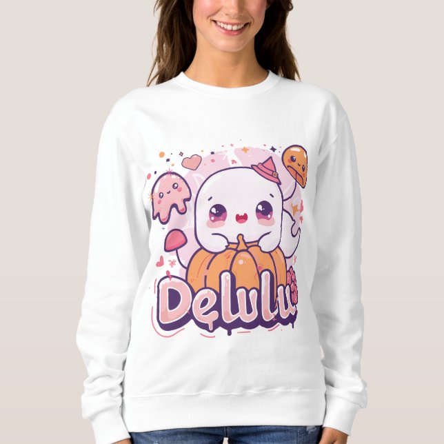 Camiseta Delulu | ExDesigner | Dia das Bruxas (Frente)