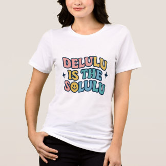 Camiseta Delulu Rainbow