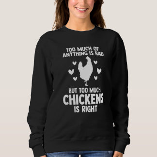 Camiseta demais de qualquer coisa é ruim, mas frangos demai