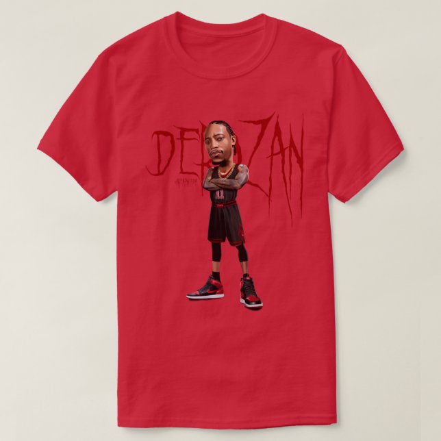 Camiseta Demar Derozan (Frente do Design)