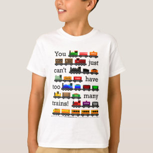 Camiseta Demasiados comboios