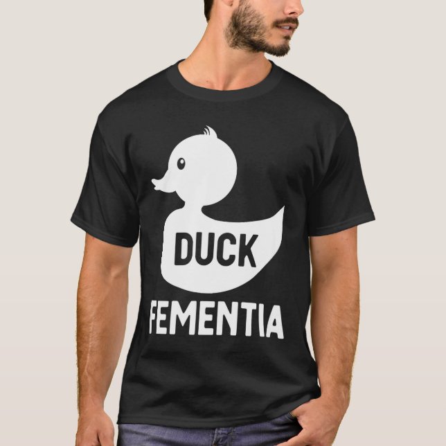 Camiseta Demência de Pato (Frente)