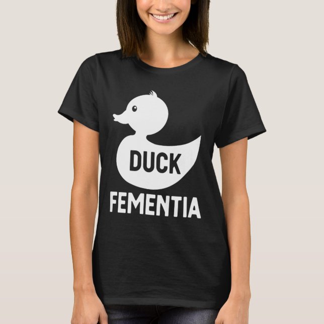 Camiseta Demência de Pato (Frente)