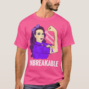 Camiseta Demência Sensibilização Guerreira Mental Cognitiva