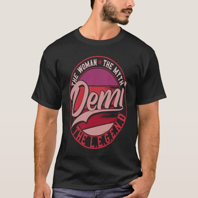 Camiseta Demi a Senhora do Mito a Lenda (Frente)