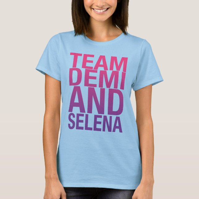 Camiseta DEMI E SELENA TEE.ai (Frente)