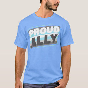 Camiseta Demiboy Demisexual Proud Ally LGBT Demiboy Flag