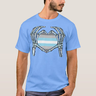 Camiseta Demiboy Gay Skeleton Sexo Não Binário 