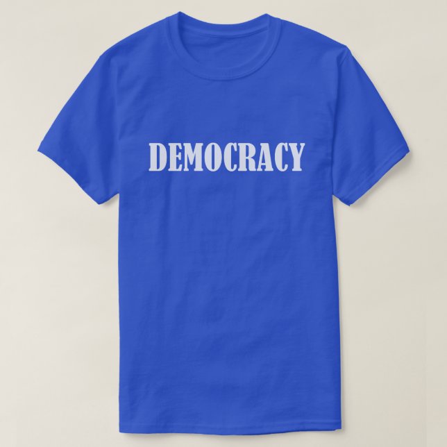 Camiseta Democracia (Frente do Design)