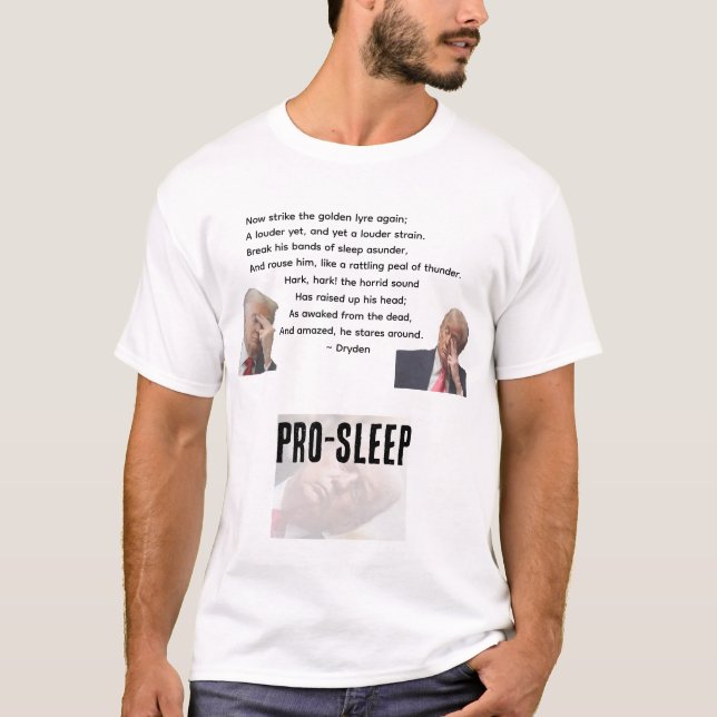 Camiseta Democracia 101 Liberdade de Expressão Pro-Sono (Frente)