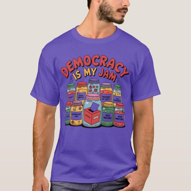Camiseta Democracia É Meu Emperramento (Frente)