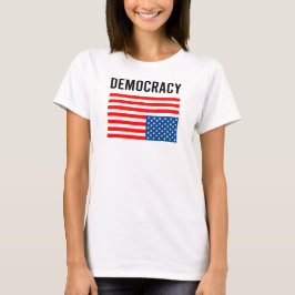 Camiseta Democracia Em Perigo