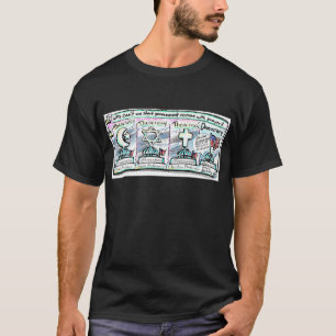 Camiseta Democracia sobre a teocracia