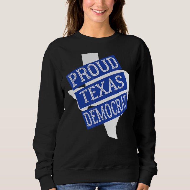 Camiseta Democrata do Texas Orgulhoso (Frente)