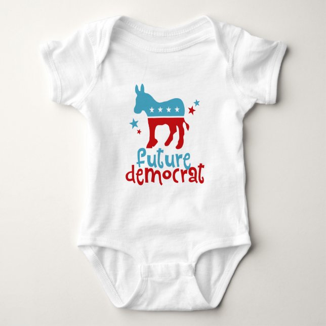 Camiseta Democrata futura (Frente)