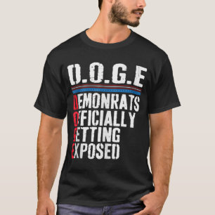 Camiseta Democrata Oficialmente Exposta Trump 2025 Tan