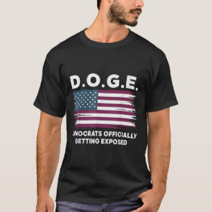 Camiseta Democratas-Cães Oficialmente Expostos _3