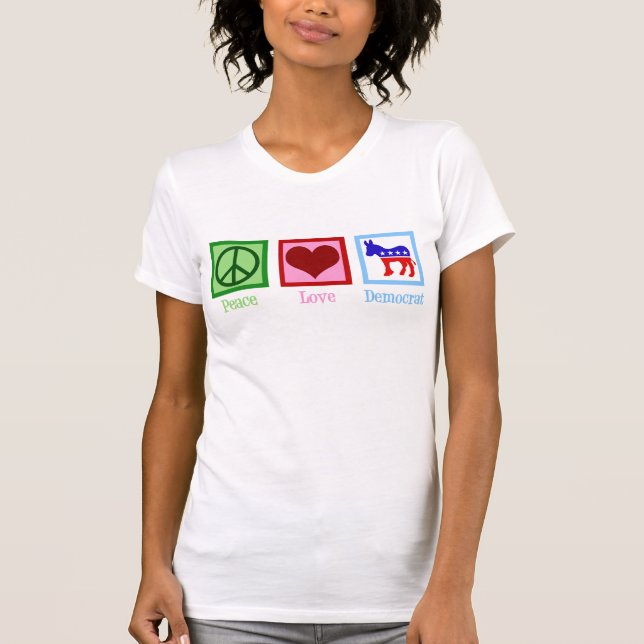 Camiseta Democratas-Cons e Paz Democratas (Frente)
