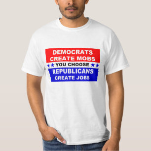 Camiseta Democratas Criam Mobs