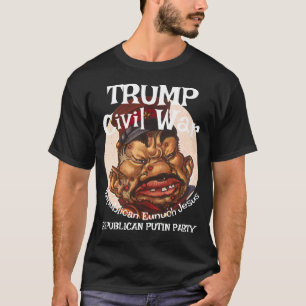 Camiseta Democratas da Campanha Presidencial de Trump se Ma