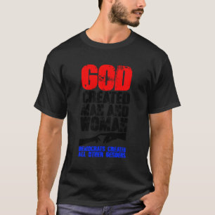 Camiseta Democratas Republicanos Criaram Todos os Outros Gê