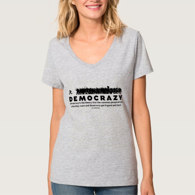 Camiseta Democrazy (Frente)