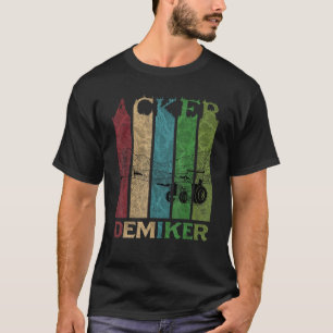 Camiseta Demografia dos criadores de Fazendas de tratores,