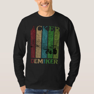 Camiseta Demografia dos criadores de Fazendas de tratores,
