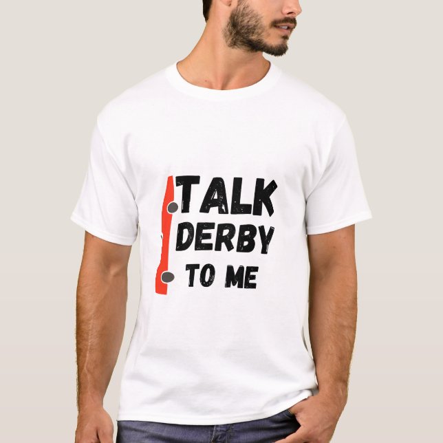 Camiseta Demolição derby engraçado, Demolição derby present (Frente)