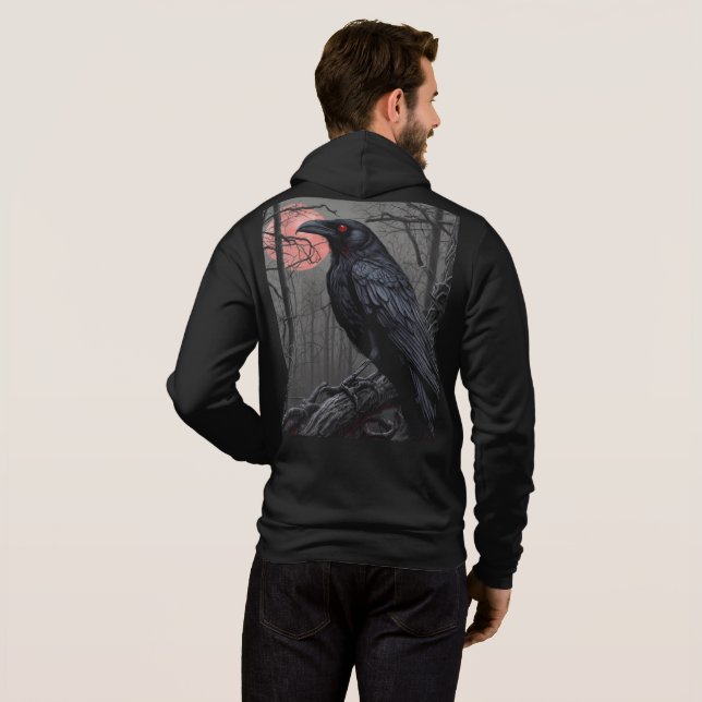 Camiseta Demon Crow (Parte Traseira Completa)