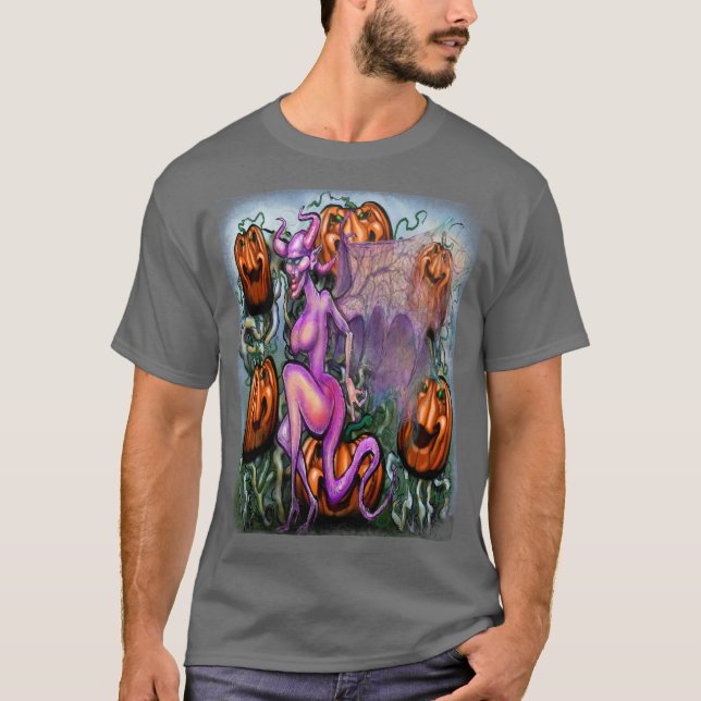 Camiseta Demon Pumpkins (Frente)