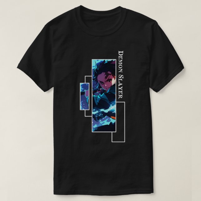 Camiseta Demon Slayer Tanjiro (Frente do Design)